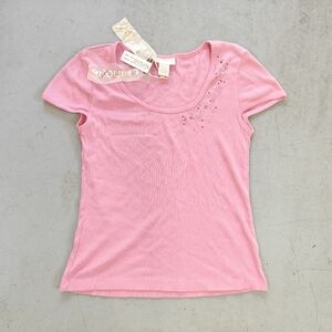 REQUEST PINK BEADS TOP XL